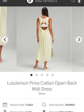 pima cotton open-back midi dress faroo101 on LTK